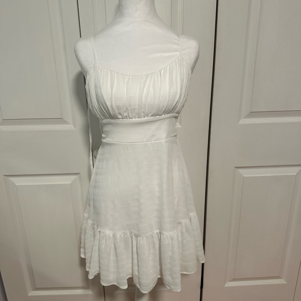 Speechless White Mini Dress